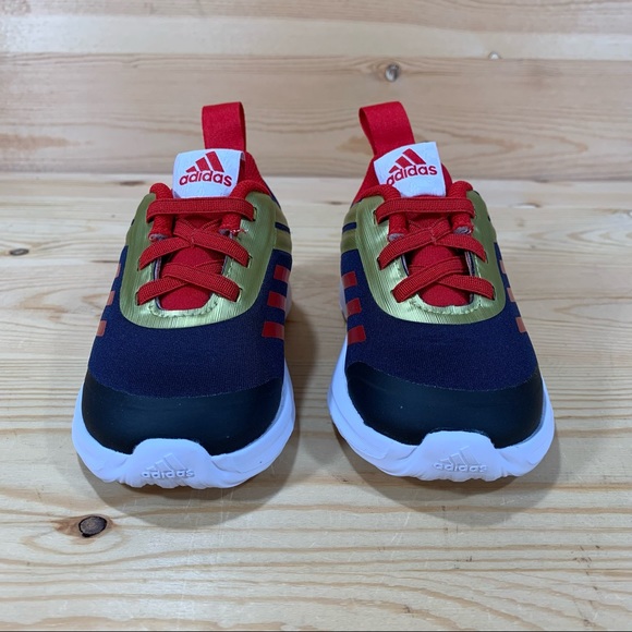 adidas Rapidarun X Avengers Captain Marvel Shoes G27548
Toddler 5 Blue Red Gold - Picture 5 of 9